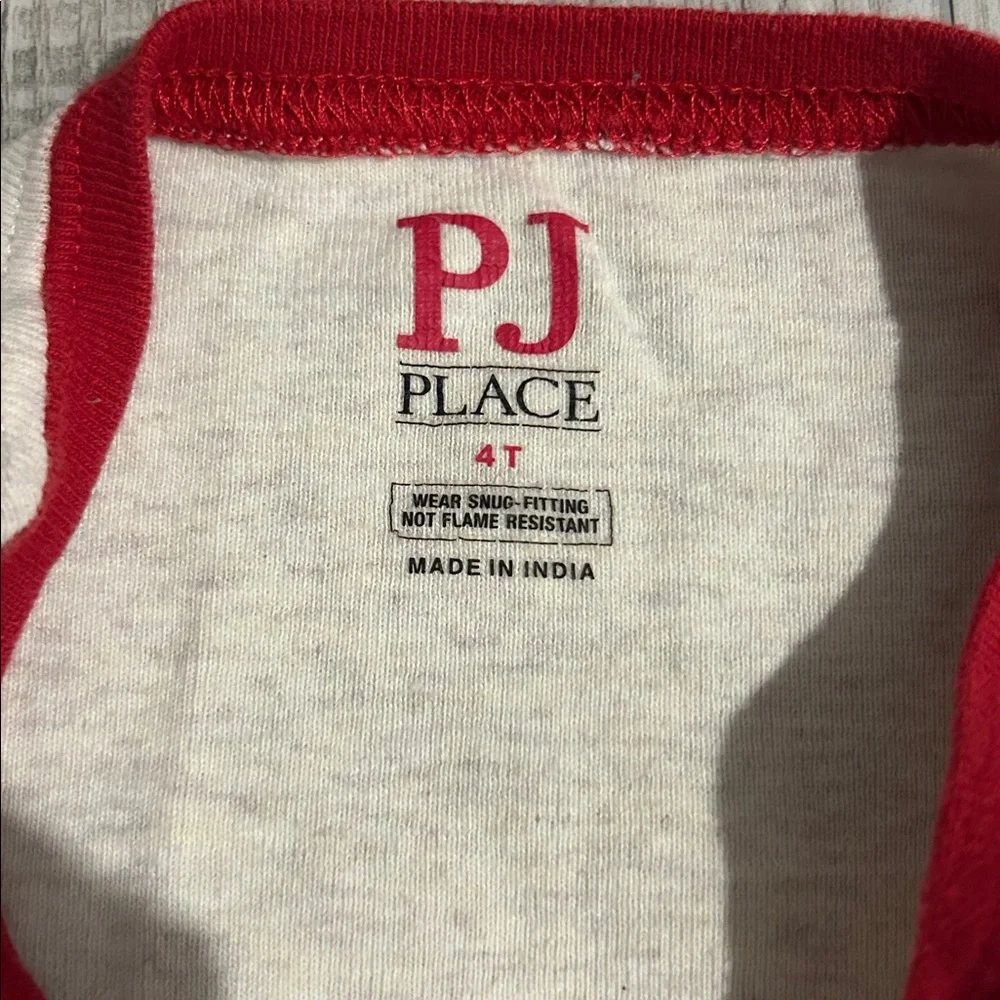 PJ Place by The Children’s Place Holiday Pajama Set Sz 4T